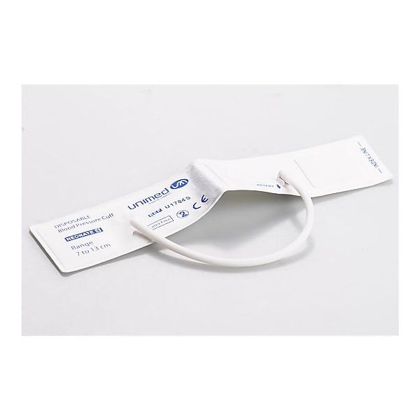 アズワン ディスポーザブル血圧計カフ 新生児用 7~13cm 10枚入 U1784S-C05 1箱(10枚) 8-656-16（直送品）