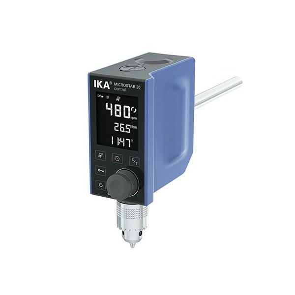 IKA 電子制御撹拌機(最大トルク 30N・cm) control 出荷前点検検査書付 Microstar30control 1台（直送品）