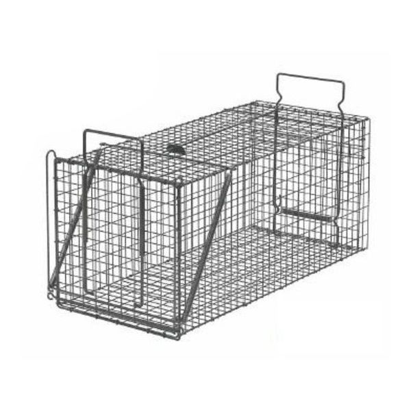 栄工業 栄ヒルズ 捕獲器 D type No.303 TNー3 (ブラック) 対象動物タヌキ・ヌートリア 598015 1台（直送品）