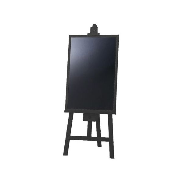 アズワン イーゼル&ボードセット ブラック 68-0588-24 1セット（直送品）