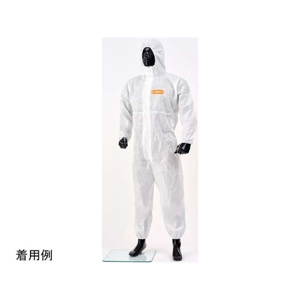 東レ 化学防護服 LIVMOA(R)2000 高通気スタンダード S 50着入 E-01-002-S 1箱(50枚) 68-0589-35（直送品）