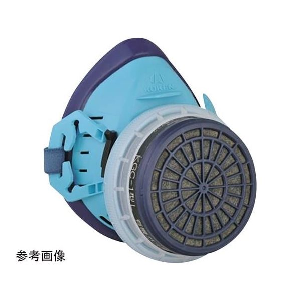 アズワン 防毒マスク+吸収缶セット(アンモニア用) Rー5ー08型 68-0719-82 1セット（直送品）