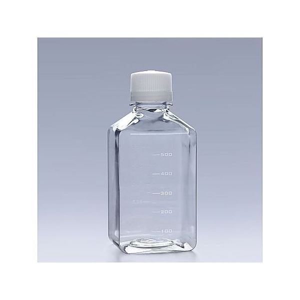 GVS 滅菌メディアボトル 個包装 PETG 500mL 24個×2袋入 CELCUFG0800500S 1箱(48個)（直送品）