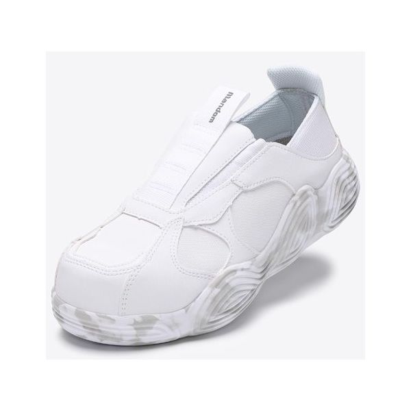 丸五 ガード付き作業靴 マンダムHOVER LIGHT ホワイトミリタリー 26cm #814 1足 68-0779-11（直送品）