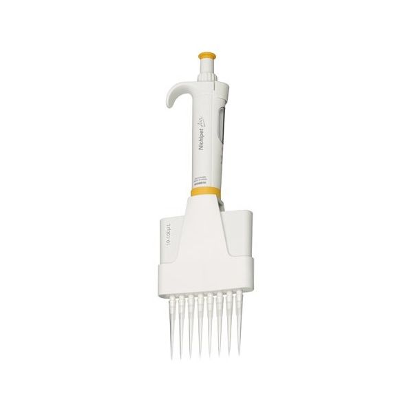 Nichipet Air Multi channel(10~100μL)8チャンネル 出荷前検定付 00-NAR-100M8/N-A（直送品）