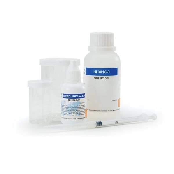 ハンナ インスツルメンツ・ジャパン 水質検査キット(二酸化炭素) 約110回分 HI 3818 1個 68-1083-90（直送品）