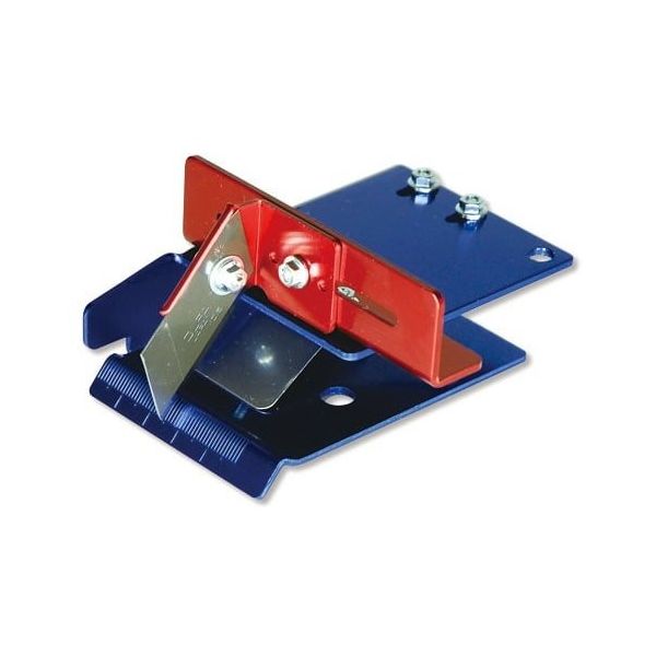 アズワン カッターガイド ツートン(ブルー・レッド) 68-1906-04 1個（直送品）