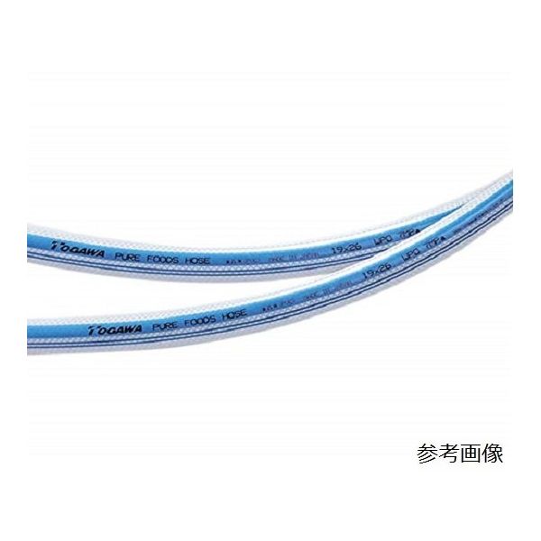 十川産業 ピュアフーズホース 内径50mm(25mカット) PFH-50 1本 68-1909-41（直送品）