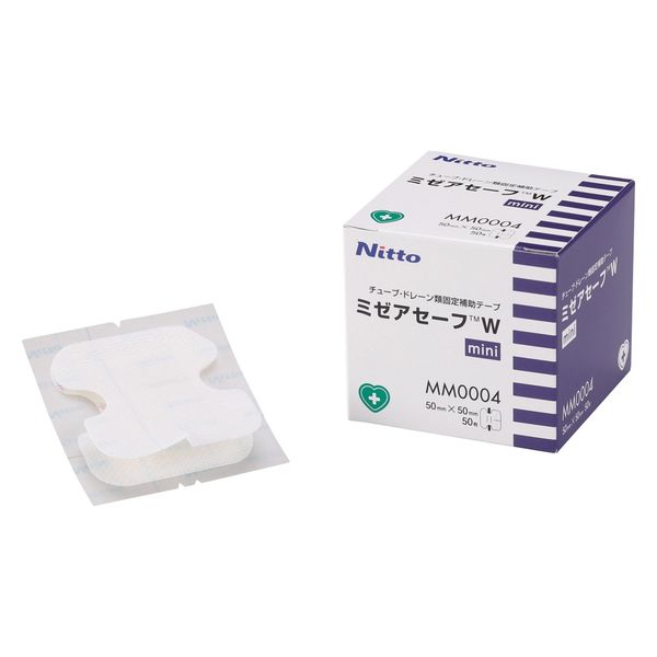 ニトムズ ミゼアセーフWmini 50MMX50MM MM0004 1箱（50枚入