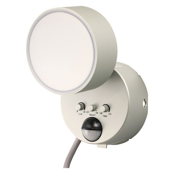 LEDセンサーライト 屋外 AC 100V コンセント 人感センサー 防水 IP65 DSLD10D1(S) DXアンテナ 1個（直送品）