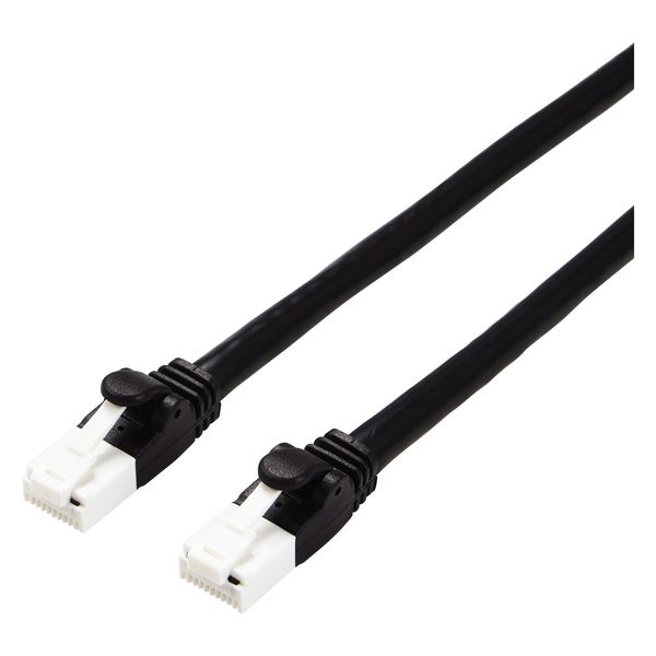 LANケーブル CAT6A準拠 爪折れ防止 7.0M ブラック ECLD-GPATBK70 エレコム 1個（直送品）