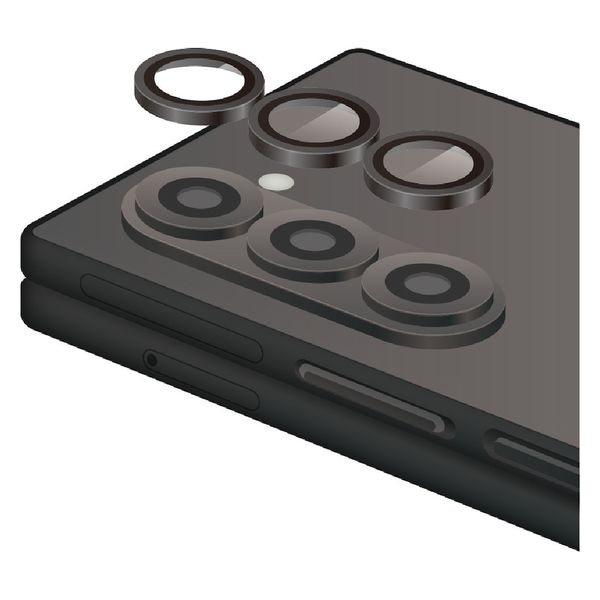 G245 レンズカバー カメラ保護 ガラスフィルム 高透明 表面硬度10H PM-G245FLLG エレコム 1個（直送品）