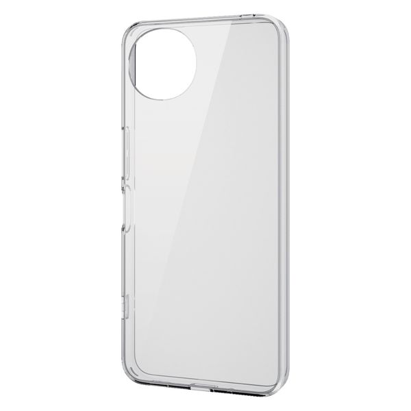 AQUOS wish4 ケース ハイブリッド 衝撃吸収 カメラレンズ保護設計 クリア PM-S241HVCKCR エレコム 1個（直送品）