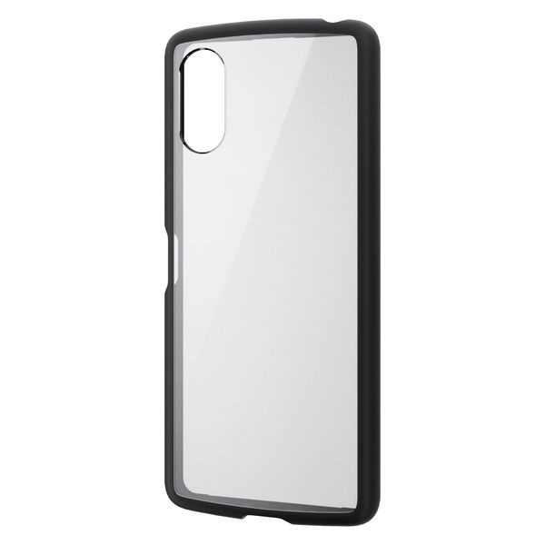 Xperia 10 VI SO-52E ケース ハイブリッド 衝撃吸収 軽量 黒 PM-X241TSLFCBK エレコム 1個（直送品）