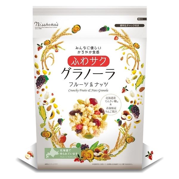 日食 ふわサク フルーツ＆ナッツ グラノーラ 1袋 日本食品製造 シリアル グラノーラ