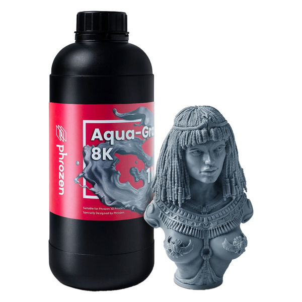 Phrozen 　Aqua-Gray 8K レジン 1kg　３個セット Phrozen Aqua 8K Gray 1kg - 3dpartnershop.com