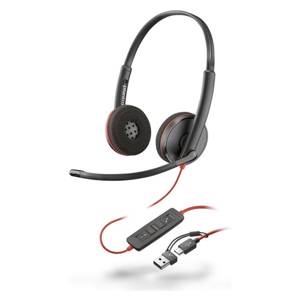 HP(ヒューレット・パッカード) Poly Blackwire 3220 Stereo USB HP(ヒューレット・パッカード) Poly Blackwire 3220 Stereo USB