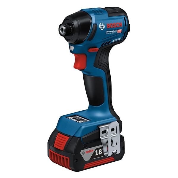 BOSCH コードレスインパクトドライバー GDR18V-220C 1式（直送品） - アスクル