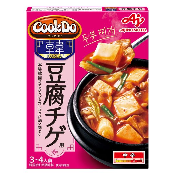 入荷中 CookDo KOREA!（クックドゥ）豆腐チゲ用 1箱 味の素 時短 料理の デュエルマスターズ