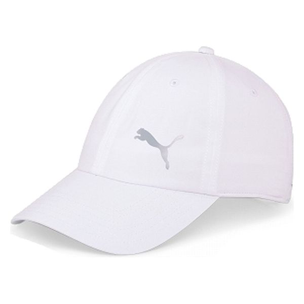 PUMA(プーマ) 帽子 ポリコットン キャップ AD プーマ ホワイト 023711 1セット(1個入×2)（直送品） - アスクル