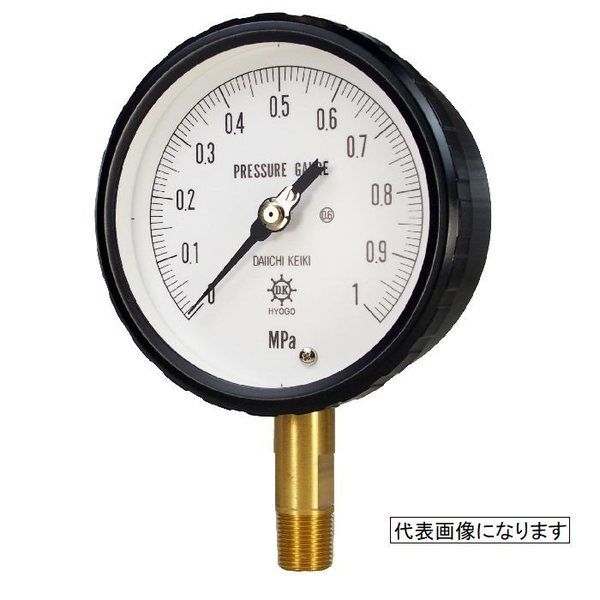 HCT0.6級圧力計ステンレス製 【SUSーHCT0.6ー A U R1/4 100X 0.2MPA】 SUS-HCT0.6- 0.2MPA（直送品） 19,597円