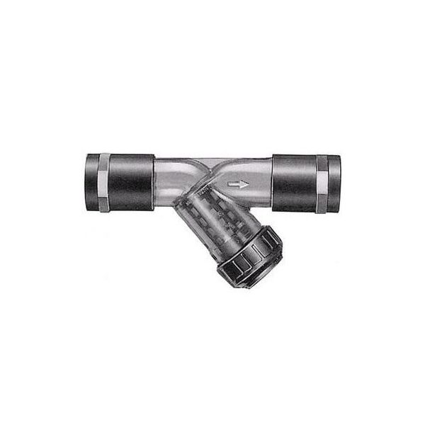 積水化学工業 クリーン SSTS PVC 透明ストレーナー【TS式・EPDM・スクリーンPVDC】 25A CL-SSTS 1個（直送品）