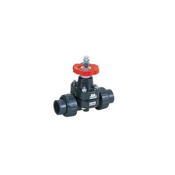 積水化学工業 クリーン DVPA PVC ダイヤフラム弁【TS式・隔膜PTFE】 15A CL-DVPA 1個（直送品） 16,307円