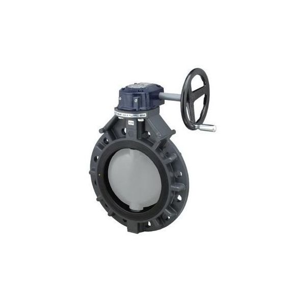 積水化学工業 クリーン BFG PVC バタ弁【ギヤー式・SUS420J2・EPDM】 65A CL-BFG 1個（直送品）