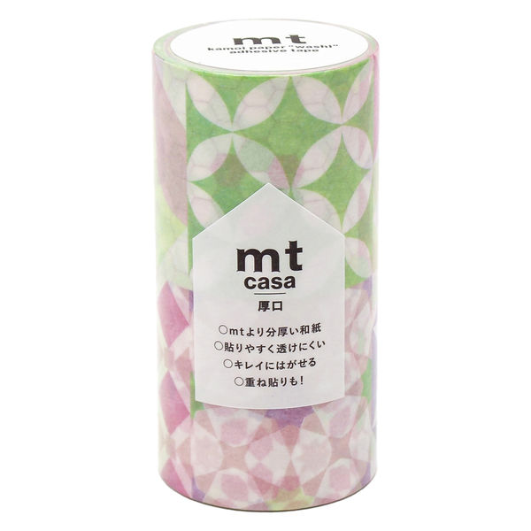 カモ井加工紙 mt casa 厚口 タイル・パターン MTCAS020 1本（直送品）