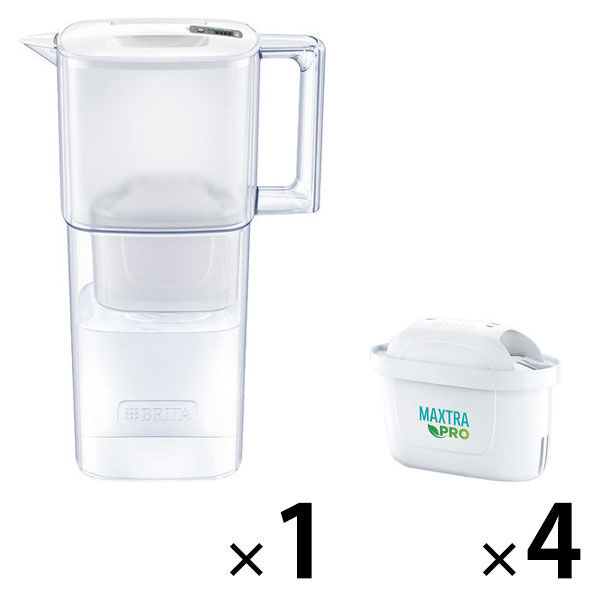 お得セット】 ブリタ（BRITA）ポット型 浄水器 リクエリ