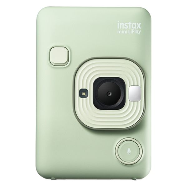 富士フィルム インスタントカメラ チェキ instax mini LiPlay マッチャグリーン 1台 - アスクル