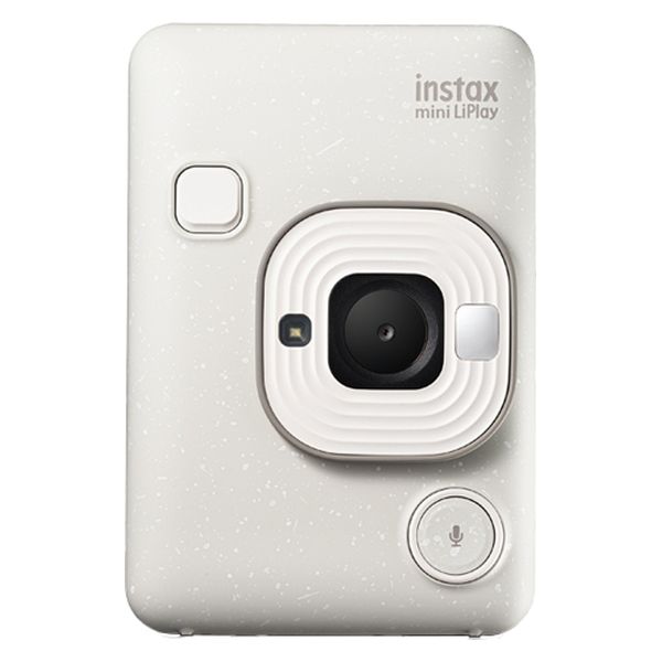 富士フィルム インスタントカメラ チェキ instax mini LiPlay ミスティーホワイト 1台 - アスクル