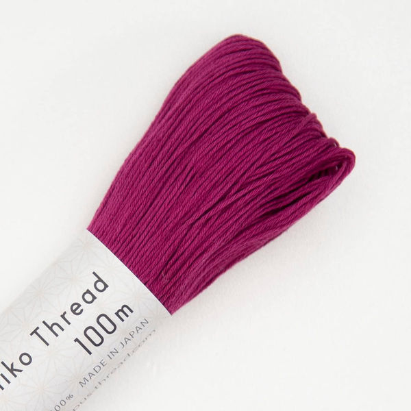 オリムパス製絲 刺し子糸 単色 Sashiko Thread 約100m OS-125 1セット(3カセ)（直送品）