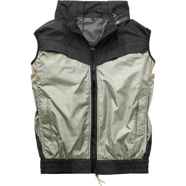 アタックベース 空調服風神 The tough 空調風神服ベストサージオリーブL 664003005 1着 624-6123（直送品）