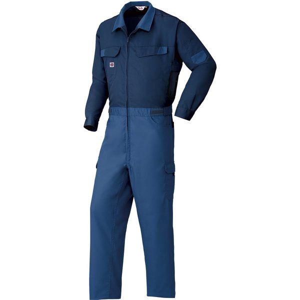 山田辰 AUTOーBI 空調つなぎ服[[R上]]001ネイビーブルー Sサイズ 9920-001-S 1着 629-7606（直送品）