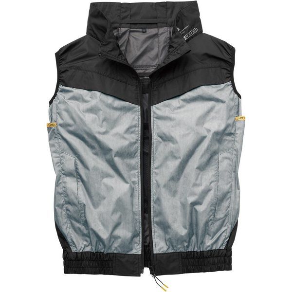 アタックベース 空調服風神 The tough 空調風神服ベストサージグレー3L 664005007 1着 624-6147（直送品）