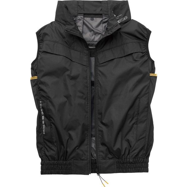 アタックベース 空調服風神 The tough 空調風神服ベストブラック3L 664005011 1着 624-6135（直送品）
