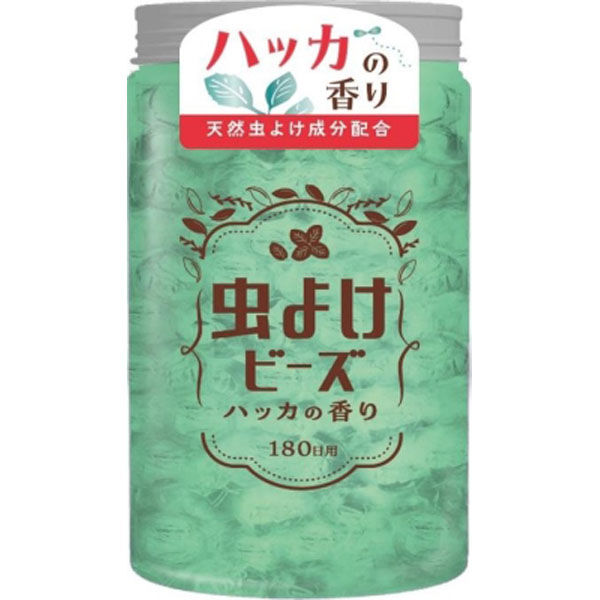 ウエ・ルコ 虫よけビーズ2 180日用ハッカの香り 4995860518016 1セット(500g×6)（直送品）