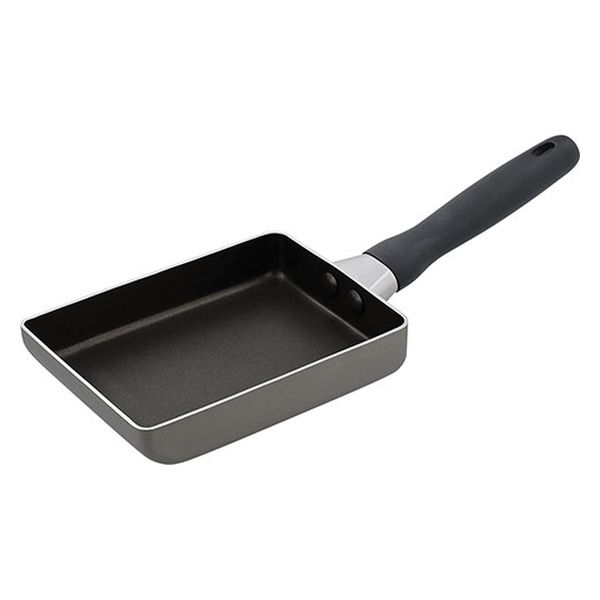 ベストコ マイヤー 卵焼き器 13×18cm IH ガス火 グレー