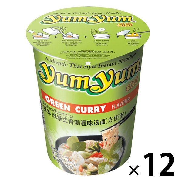 Amazon.co.jp: トムヤムインスタントラーメン グリーンカレー味