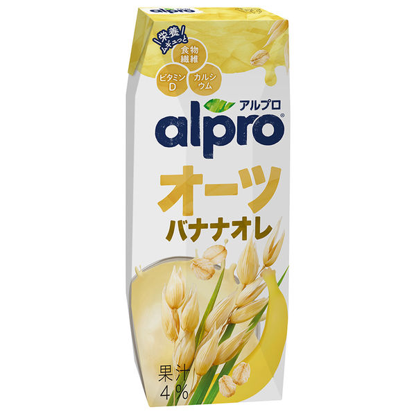 ダノンジャパン オーツバナナオレ 香り豊かなバナナの味わい