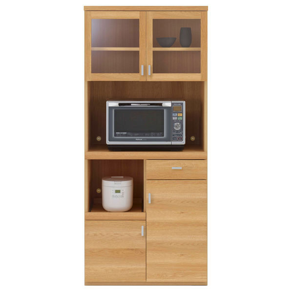 ★エントリーでP5倍＆クーポン配布中★国産 ユニット 幅86cm 天板 下台 食器棚 レンジ台 完成品 キューブ おしゃれ シンプル キッチン収納  ロータイプ カウンター ラック カップボード キッチンボード 大型レンジ対応 スリム レンジラック 日本製 北欧 レンジボード シェルフ | 