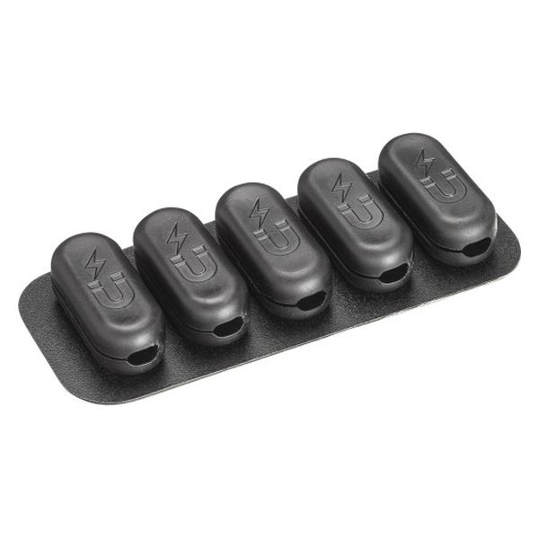 マグネットケーブルホルダー CA-515BK 1個 サンワサプライ（直送品）