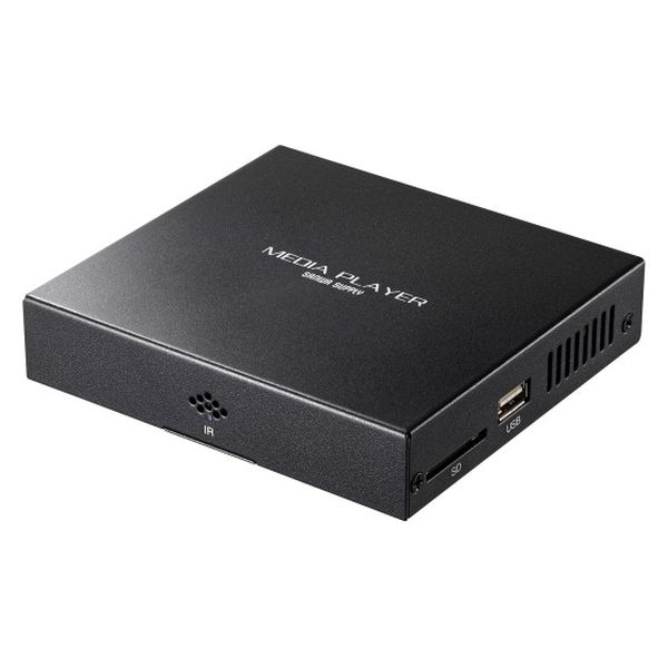 【Full HD対応】メディアプレーヤー MED-PL2 箱なし メディアプレーヤー（2分配） MED-PL2K202 1個 サンワサプライ
