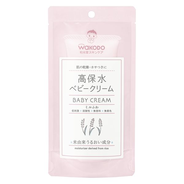 ミルふわ 高保水ベビークリーム70g 1個 アサヒグループ食品