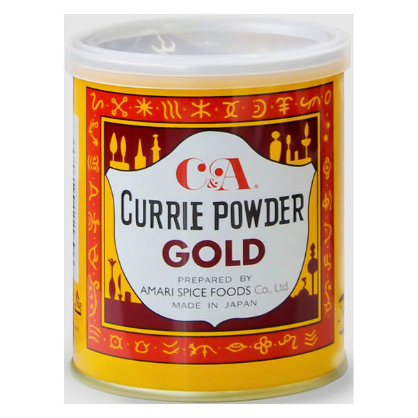 甘利香辛食品 CA カレーパウダーゴールド 100g currygold 1袋（直送品） - アスクル