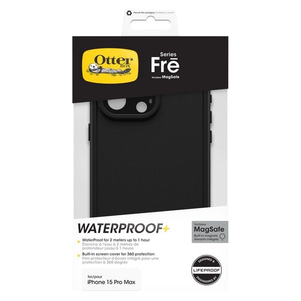 iPhone 15 Pro Max ケース スマホケース 防塵 耐衝撃 OtterBox Fre MagSafe 1個 - アスクル