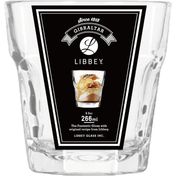 Libbey タンブラーグラス ジブラルタル266 266ml LB-101 4545229142682 1個（直送品） - アスクル