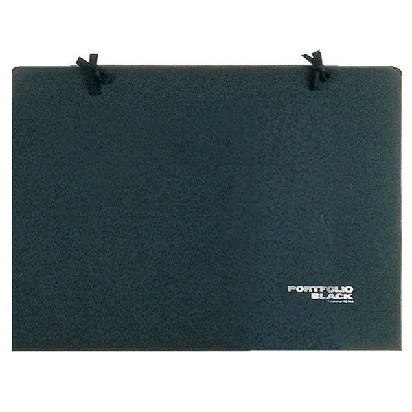 マルマン ポートフォリオ B3 カラーボード紙 黒 PF956 1冊（直送