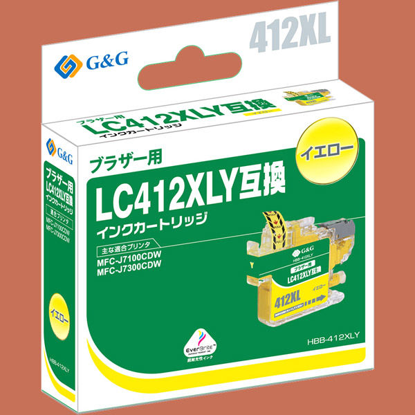 BROTHER ブラザー LC412XLY インクカートリッジ イエロー 3個セット 純正インク :LC412XLY-3:走人 通販   インクカートリッジ、トナー